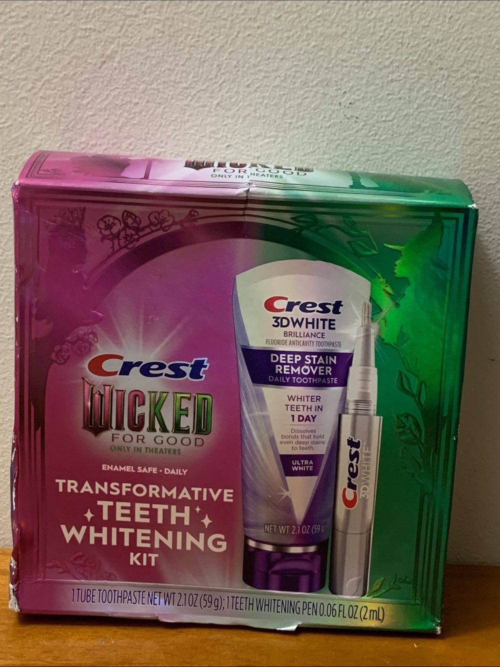 Crest Wicked For Good Transformative Teeth Whitening Kit 3D White Sealed